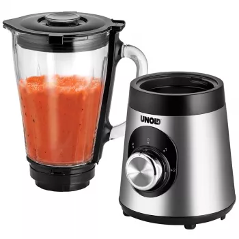 Stalinis blenderis Unold Edel 1,5 l 500 W Juodas, Nerūdijantis plienas, Peršviečiamas