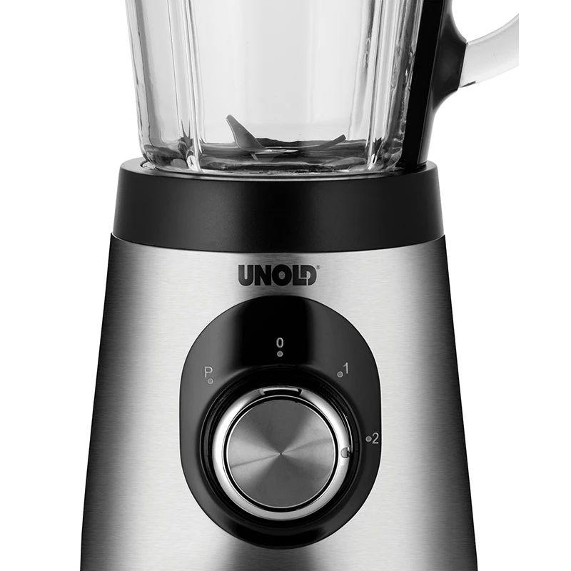 Stalinis blenderis Unold Edel 1,5 l 500 W Juodas, Nerūdijantis plienas, Peršviečiamas