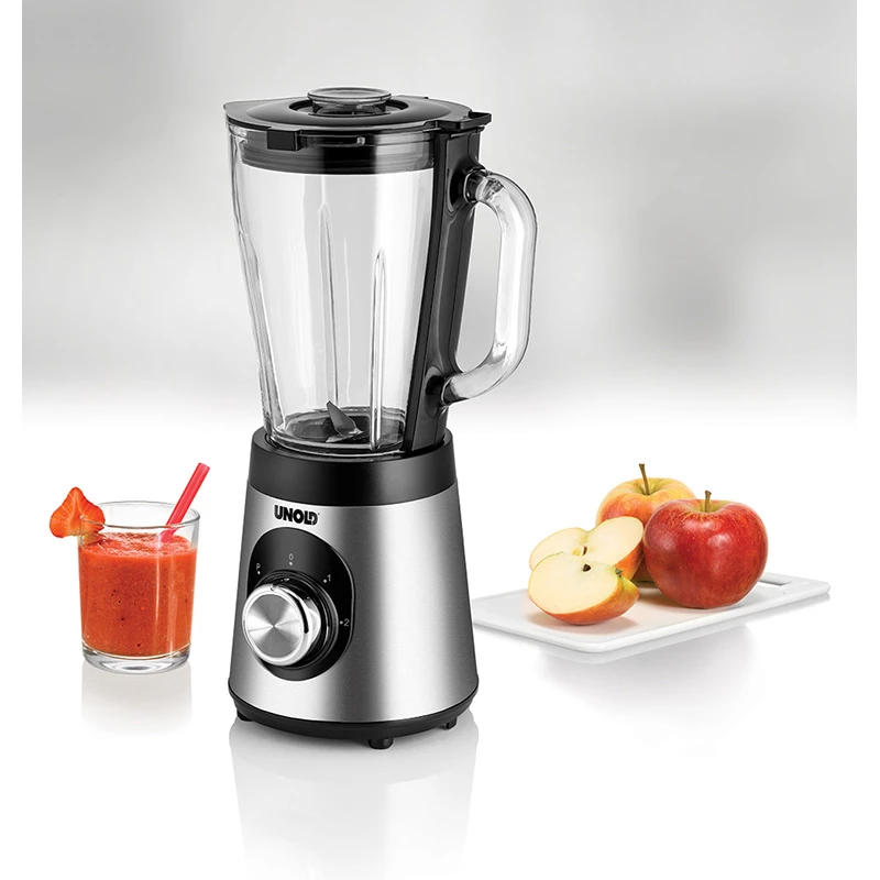 Stalinis blenderis Unold Edel 1,5 l 500 W Juodas, Nerūdijantis plienas, Peršviečiamas