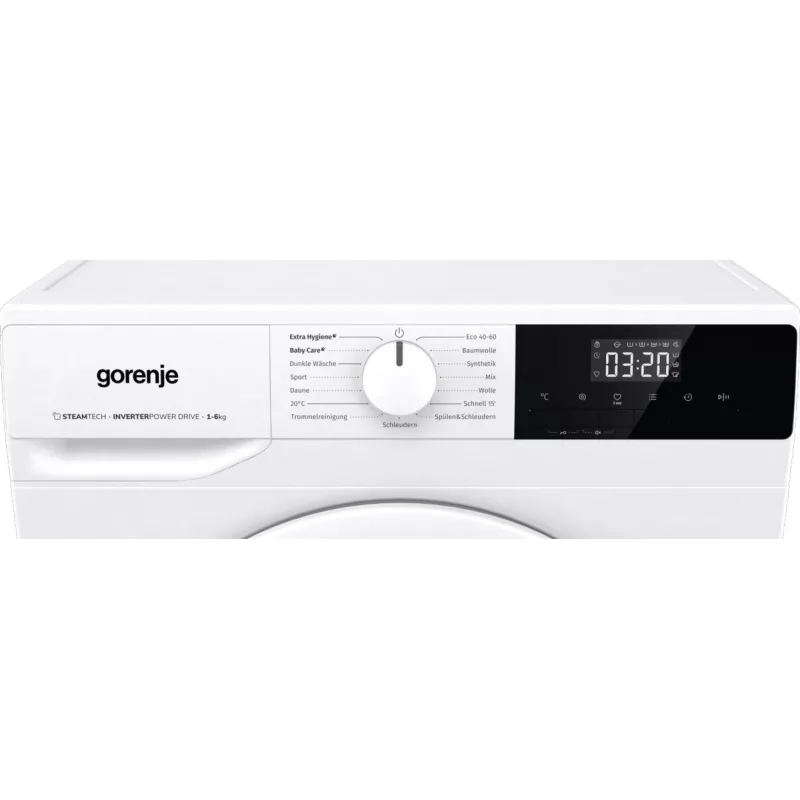 Gorenje WNHPI62SCPS/DE skalbyklė su priekiniu pakrovimu 6 kg 1200 aps./min. Balta