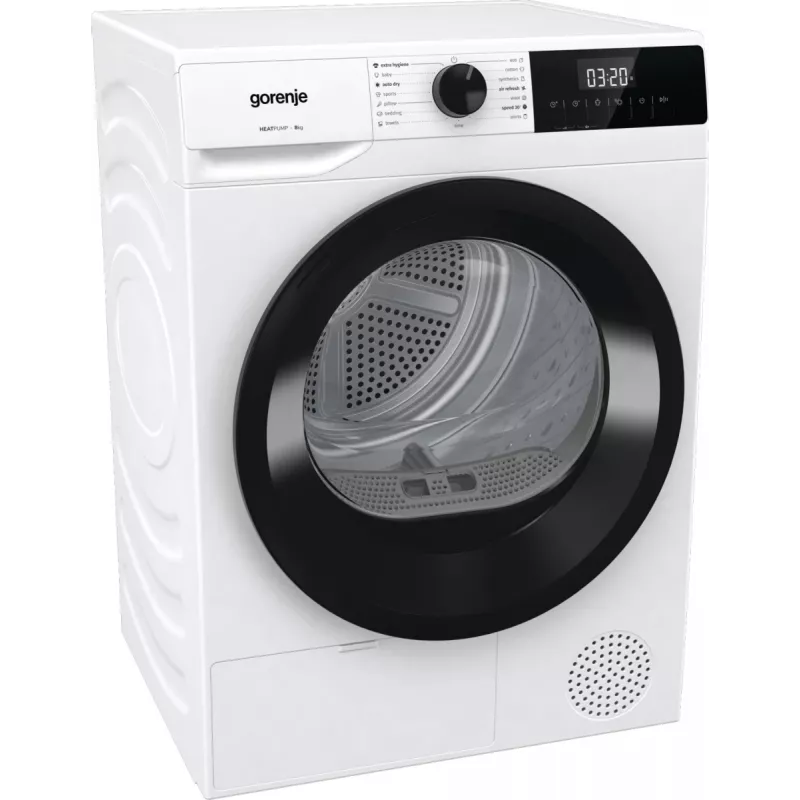 Gorenje DHNE83 džiovinimo mašina Laisvai pastatoma Priekinis pakrovimas 8 kg Balta