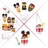 Mini Brands Create Disney Snacks 1 serijos kapsulė, virtuvės rinkinys, 8 m., baterijos įtrauktos, LR44, įvairiaspalvis