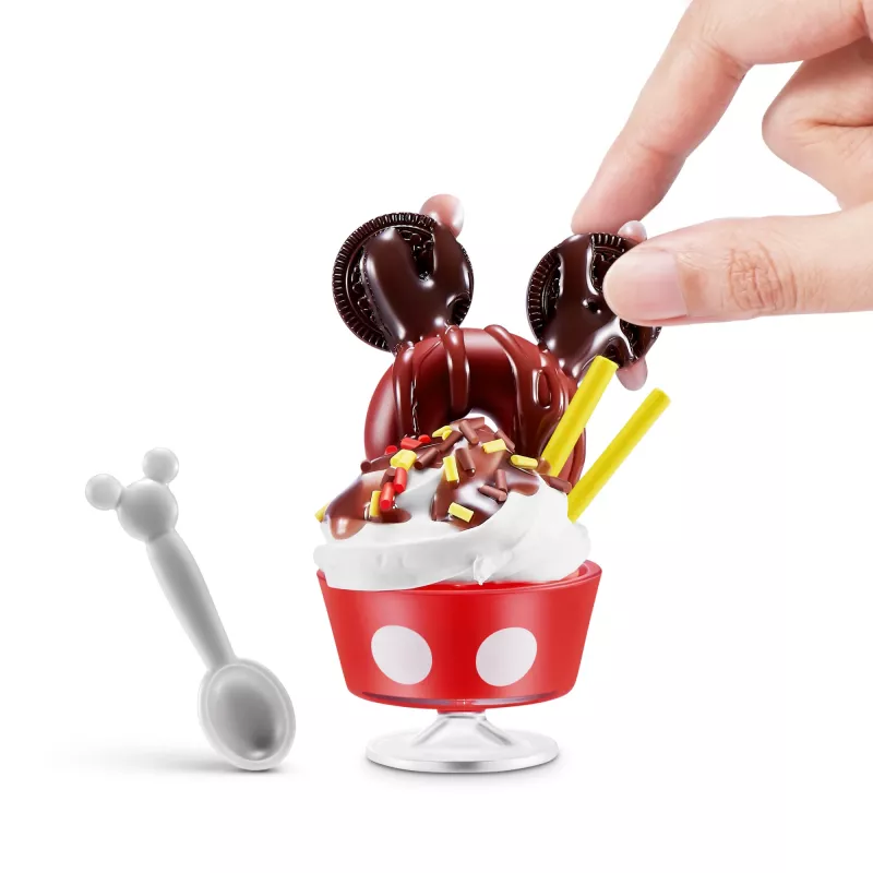 Mini Brands Create Disney Snacks 1 serijos kapsulė, virtuvės rinkinys, 8 m., baterijos įtrauktos, LR44, įvairiaspalvis
