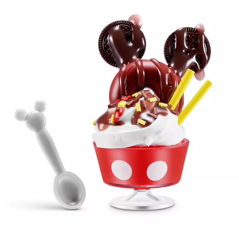 Mini Brands Create Disney Snacks 1 serijos kapsulė, virtuvės rinkinys, 8 m., baterijos įtrauktos, LR44, įvairiaspalvis