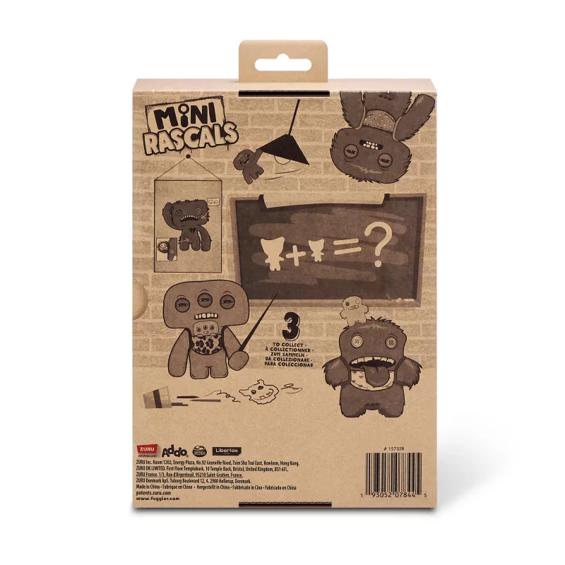 ZURU Fuggler Mini Rascals 9 colių asortimentas 1 serija (Double Trouble)