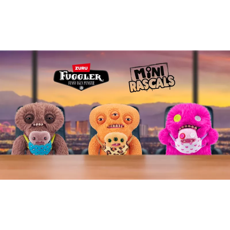 ZURU Fuggler Mini Rascals 9 colių asortimentas 1 serija (Double Trouble)