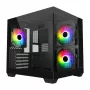 Fortron FSP Geh Mini S140 BA korpusas micro-ATX / M-ITX, ARGB, juodas