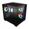Fortron FSP Geh Mini S140 BA korpusas micro-ATX / M-ITX, ARGB, juodas