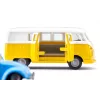 Automobilių modelių rinkinys Siku VW T1 su priekaba ir VW Beetle, surinktas 1:50, 42×200×51 mm