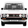 Konstrukcinis modelis Cobi Volkswagen Golf GTI 1976–1983 Executive Edition, mastelis 1:12