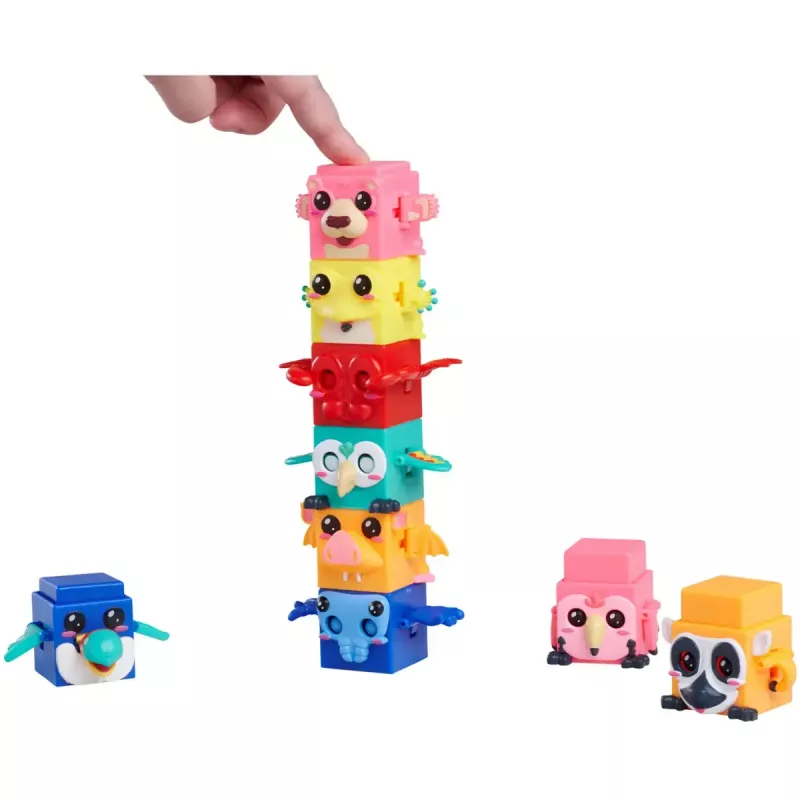 Žaislų figūrėlių rinkinys, Simba-Dickie Bloxies 2 serija — 4 skirtingos figūrėlės