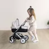 Lėlių vežimėlis 3 viename Simba-Dickie Smoby Maxi-Cosi smėlio spalvos