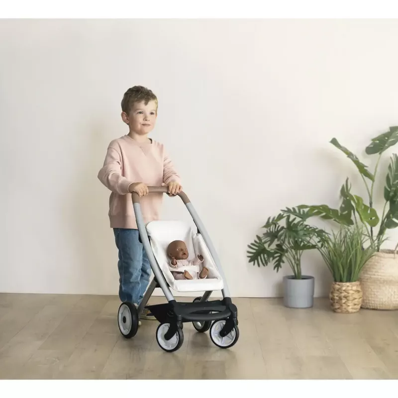 Lėlių vežimėlis 3 viename Simba-Dickie Smoby Maxi-Cosi smėlio spalvos