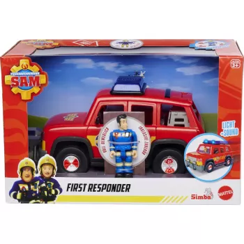 Simba-Dickie Gaisrinis automobilis Fireman Sam – gelbėjimo automobilis vaikų vaidmenų žaidimams