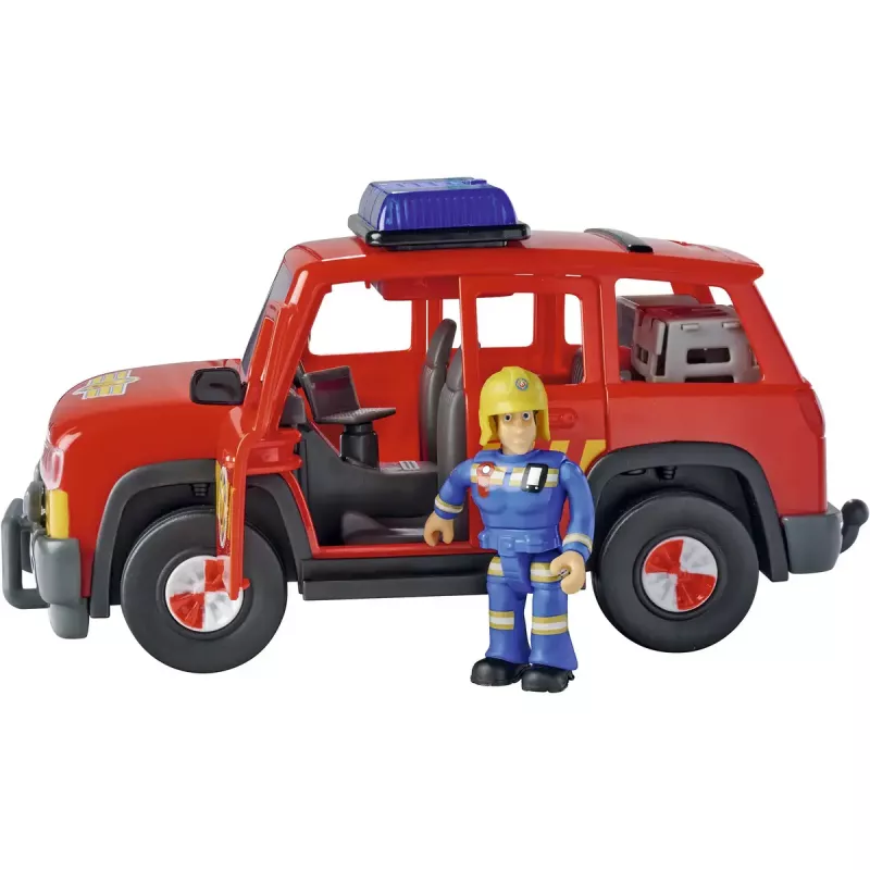 Simba-Dickie Gaisrinis automobilis Fireman Sam – gelbėjimo automobilis vaikų vaidmenų žaidimams