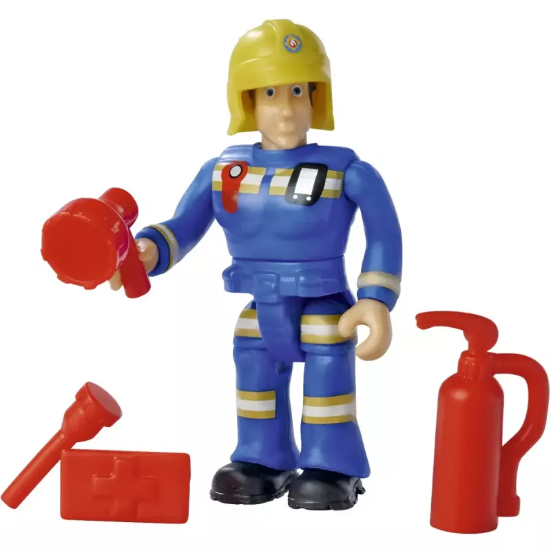 Simba-Dickie Gaisrinis automobilis Fireman Sam – gelbėjimo automobilis vaikų vaidmenų žaidimams
