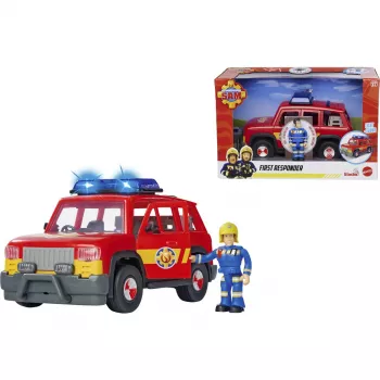 Simba-Dickie Gaisrinis automobilis Fireman Sam – gelbėjimo automobilis vaikų vaidmenų žaidimams