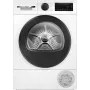 Bosch Serie 6 WQG243D41 džiovinimo mašina Laisvai pastatoma Priekinis pakrovimas 9 kg Balta