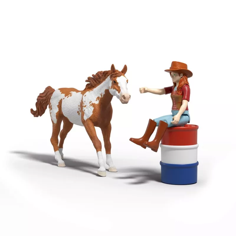 schleich HORSE CLUB Hannah's Vakarų nuotykiai