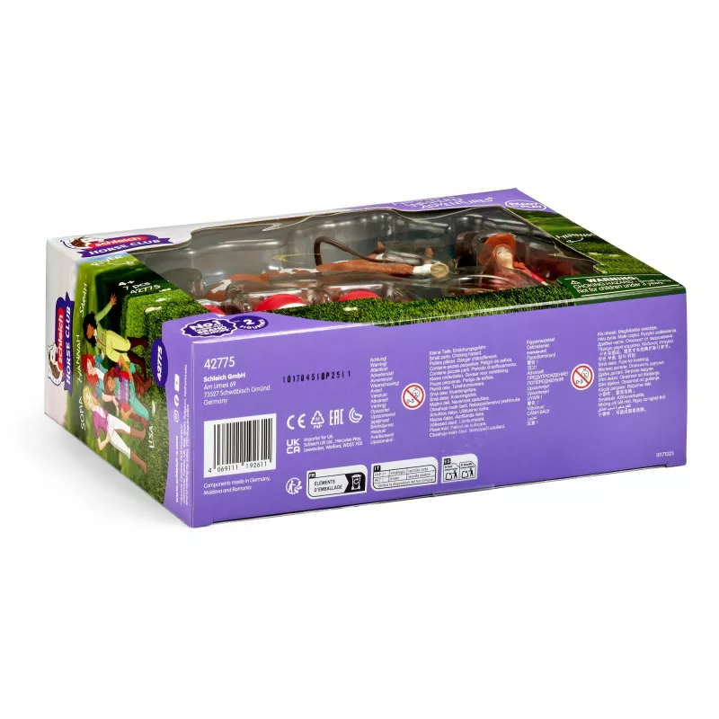 schleich HORSE CLUB Hannah's Vakarų nuotykiai