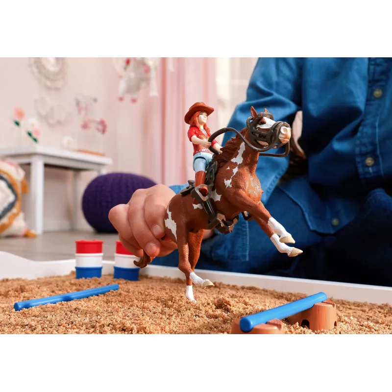 schleich HORSE CLUB Hannah's Vakarų nuotykiai