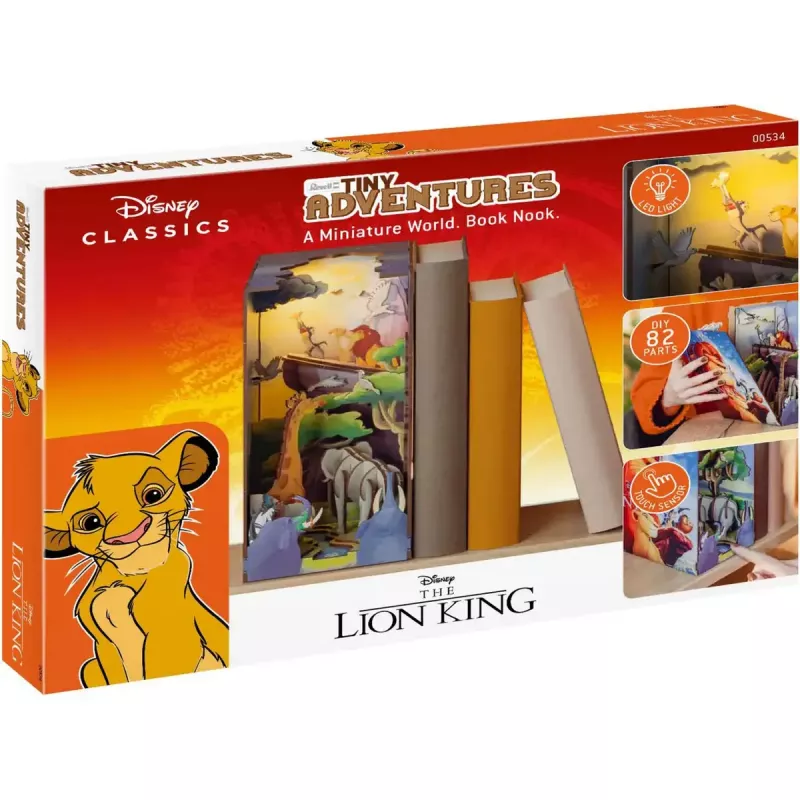 Plastikinis modelių rinkinys REVELL Tiny Adventures Disney Liūtas Karalius 00534