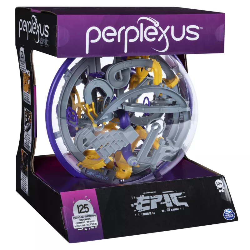 Games Perplexus Epic, 3D dėlionės labirintas su 125 kliūtimis (leidimas gali skirtis)