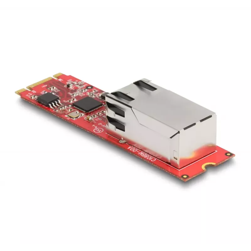 DeLOCK Converter M.2 Key B+M (vyriškas) į RJ45 2,5 Gigabit LAN prievadas