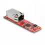 DeLOCK Converter M.2 Key B+M (vyriškas) į RJ45 2,5 Gigabit LAN prievadas