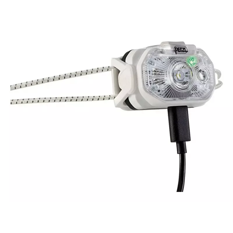Priekinė lemputė Petzl Swift LT Juoda – LED, 880 mAh baterija, IPX4, 3 h veikimo laikas