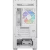 Korpusas AEROCOOL Viewport Mini-G-WT-v4 ARGB, baltas, su dviem grūdinto stiklo plokštėmis