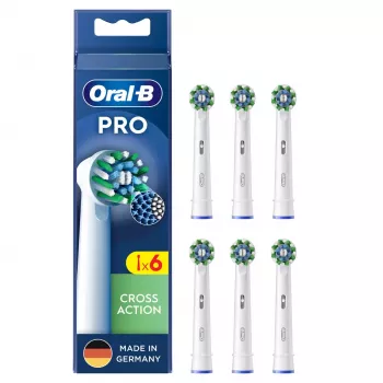 Oral-B CrossAction 6 vnt Balti
