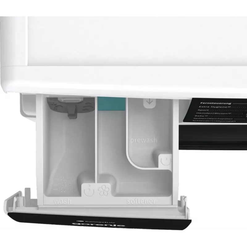 Gorenje WPNA84A2TS skalbimo mašina priekinis pakrovimas 8 kg 1400 aps./min. Juoda, Balta