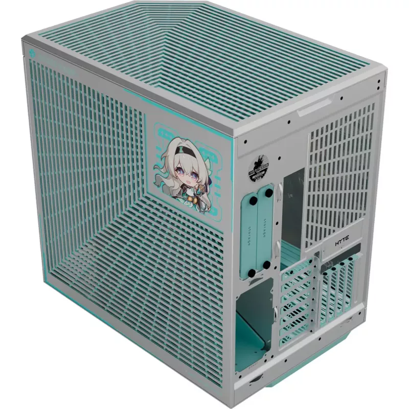Kompiuterio korpusas HYTE Y70 Firefly Edition Grūdintas stiklas — Mid-Tower ATX