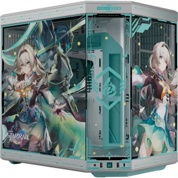 Kompiuterio korpusas HYTE Y70 Firefly Edition Grūdintas stiklas — Mid-Tower ATX