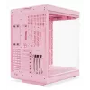 HYTE Y70 Milk Midi Tower PC korpusas, rožinis – palaiko 120/140 mm ventiliatorius, 2,5 colio ir 3,5 colio diskus, maitinimo šaltinį apačioje, 320×470×470 mm