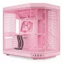 HYTE Y70 Milk Midi Tower PC korpusas, rožinis – palaiko 120/140 mm ventiliatorius, 2,5 colio ir 3,5 colio diskus, maitinimo šaltinį apačioje, 320×470×470 mm