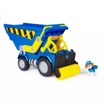 Rubble & Crew Bark Yardo Deluxe Savivartis su Šviesomis, Garsais ir Wheeler Figūrėle, Žaislai Vaikams Nuo 3 Metų