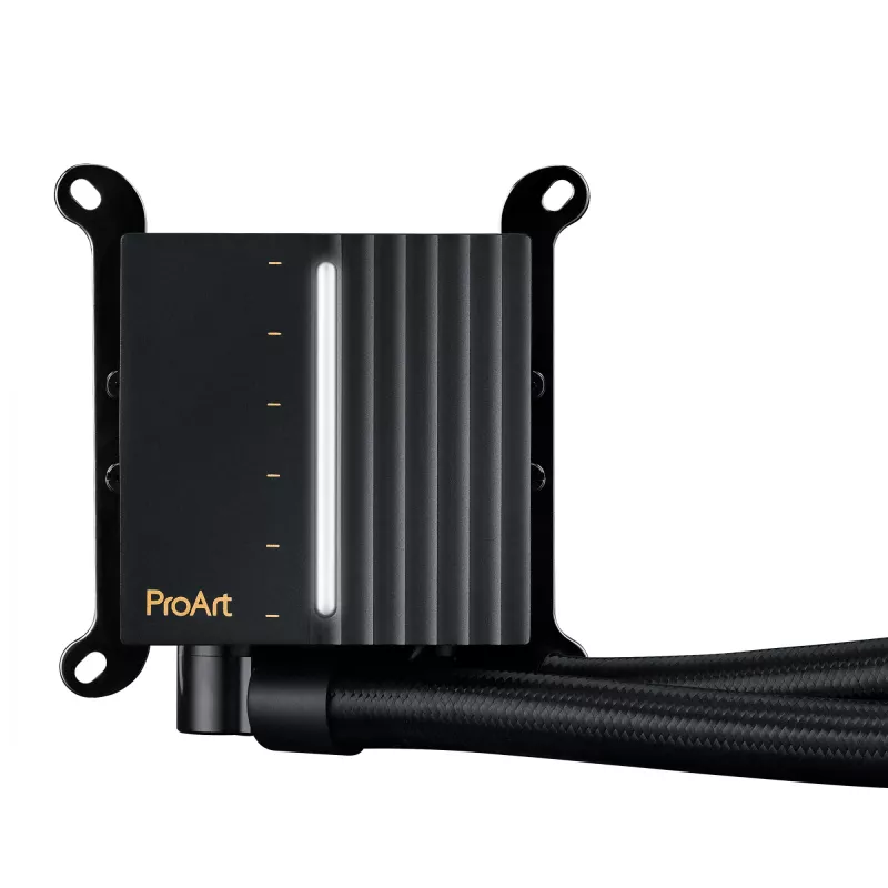 ASUS ProArt LC 240 skysčio aušintuvas, 240 mm radiatorius, 120 mm ventiliatoriai, juodas, palaiko LGA1700/AM5/AM4/115x/1200