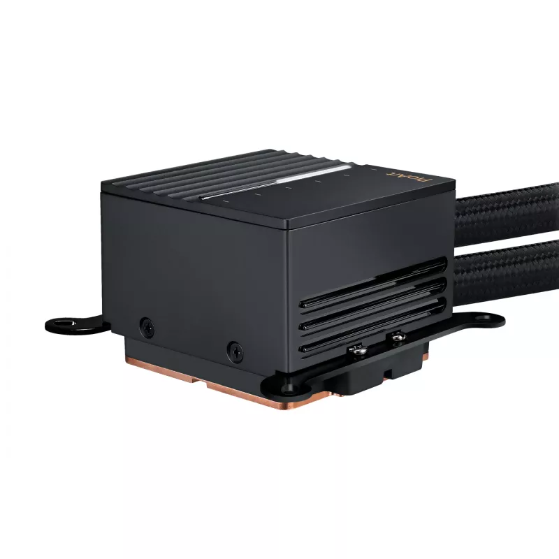 ASUS ProArt LC 240 skysčio aušintuvas, 240 mm radiatorius, 120 mm ventiliatoriai, juodas, palaiko LGA1700/AM5/AM4/115x/1200