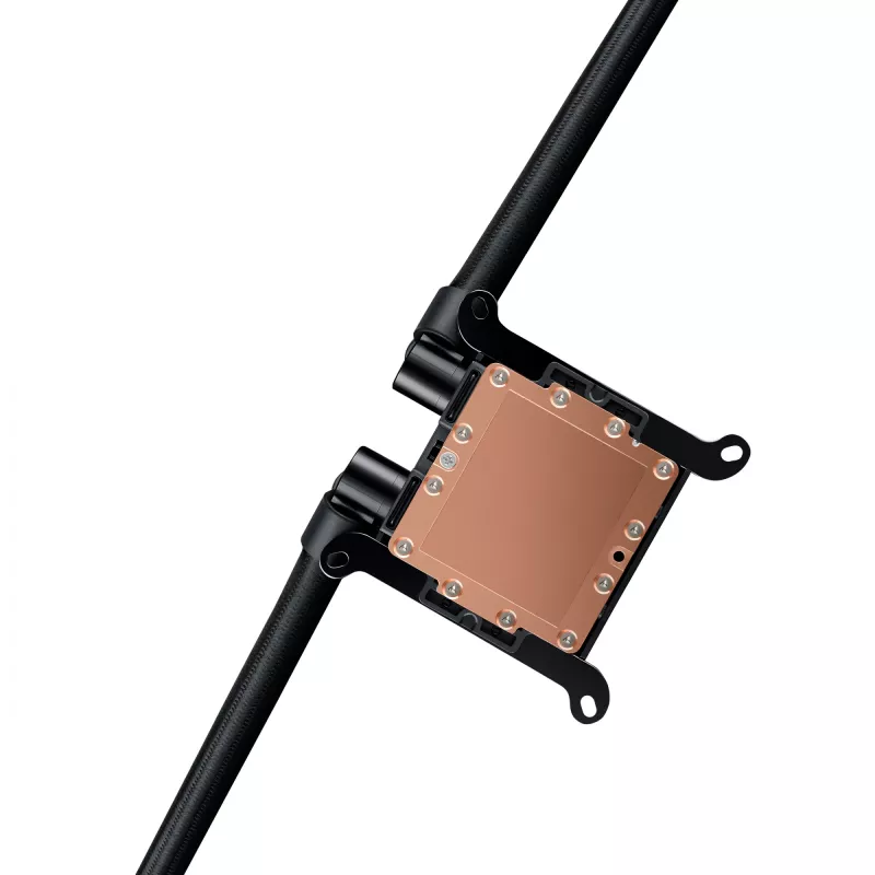 ASUS ProArt LC 240 skysčio aušintuvas, 240 mm radiatorius, 120 mm ventiliatoriai, juodas, palaiko LGA1700/AM5/AM4/115x/1200