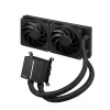 ASUS ProArt LC 240 skysčio aušintuvas, 240 mm radiatorius, 120 mm ventiliatoriai, juodas, palaiko LGA1700/AM5/AM4/115x/1200