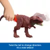 Jurassic World Rebirth Laukinis Riaumojantis Aucasaurus Dinozaurų Žaislas, Uodegos Valdoma Ataka, Krimtimas ir Garsas