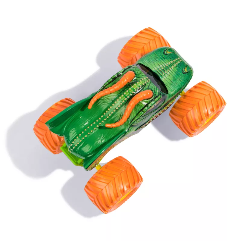 Monster Jam oficialus Drakono monstrų sunkvežimis, kolekcinis liejimo modelis, 1:24 mastelis, žaislas vaikams nuo 3 metų