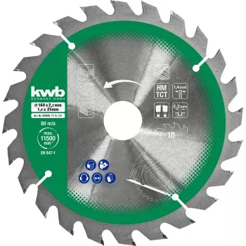 Pjūklelių diskų rinkinys Einhell-KWB 584795, Ø165 mm, anga 20 mm, 3 vnt., skirtas medžio drožlių plokštėms, kietmedžiui, fanerai, plastikui, spygliuočiams