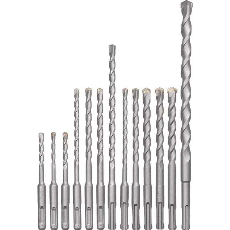 SDS Plus gręžtų rinkinys KWB 240280, 12 vnt.