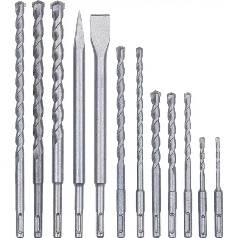 Gręžtų ir kaltų rinkinys KWB 240290 12 vnt. 5 mm skersmuo
