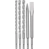 Gręžtų ir kaltų rinkinys KWB 240290 12 vnt. 5 mm skersmuo