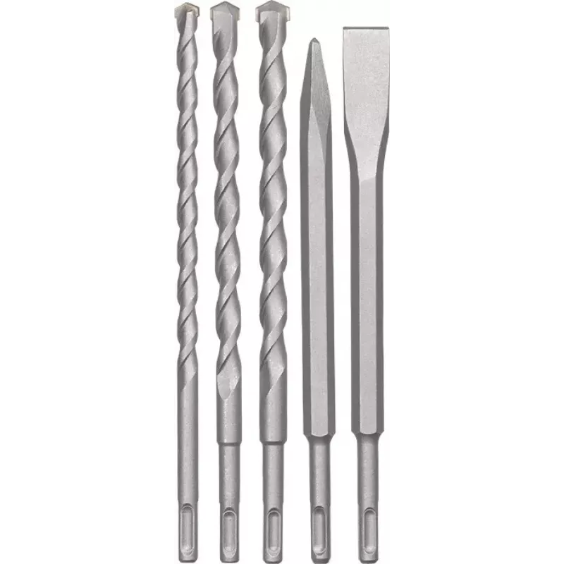 Gręžtų ir kaltų rinkinys KWB 240290 12 vnt. 5 mm skersmuo