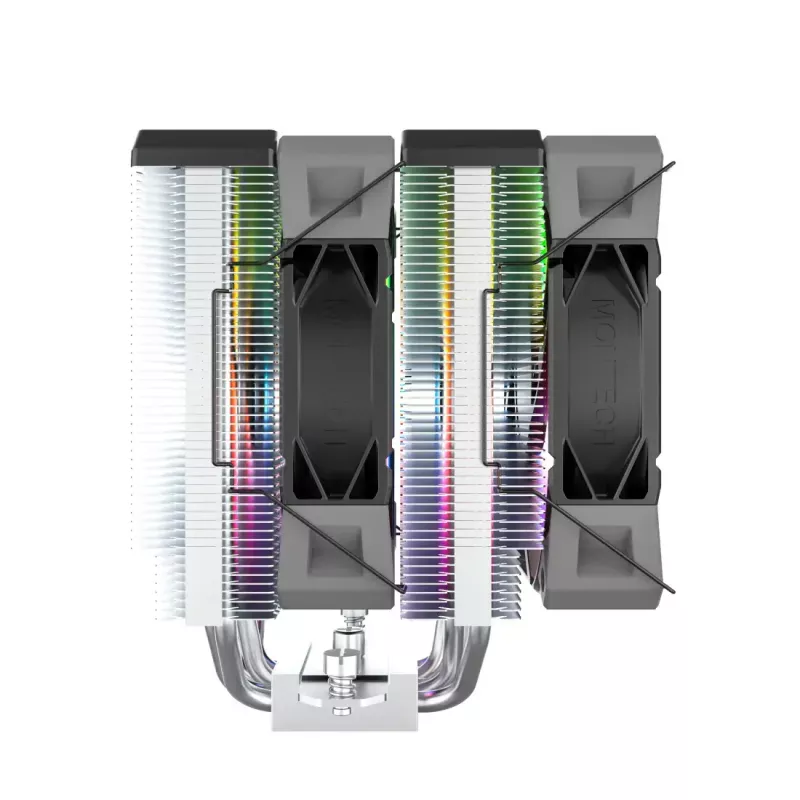 Aušintuvas CPU Montech NX600 ARGB, juodas, 120 mm ventiliatorius, ARBG apšvietimas